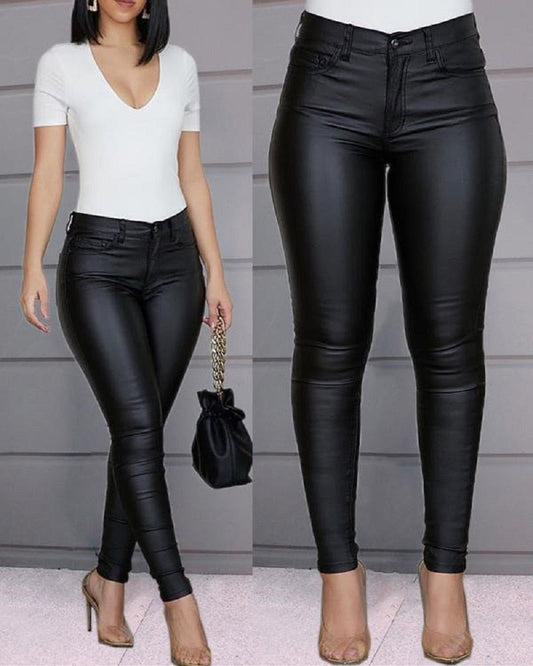 Women Leather Pants